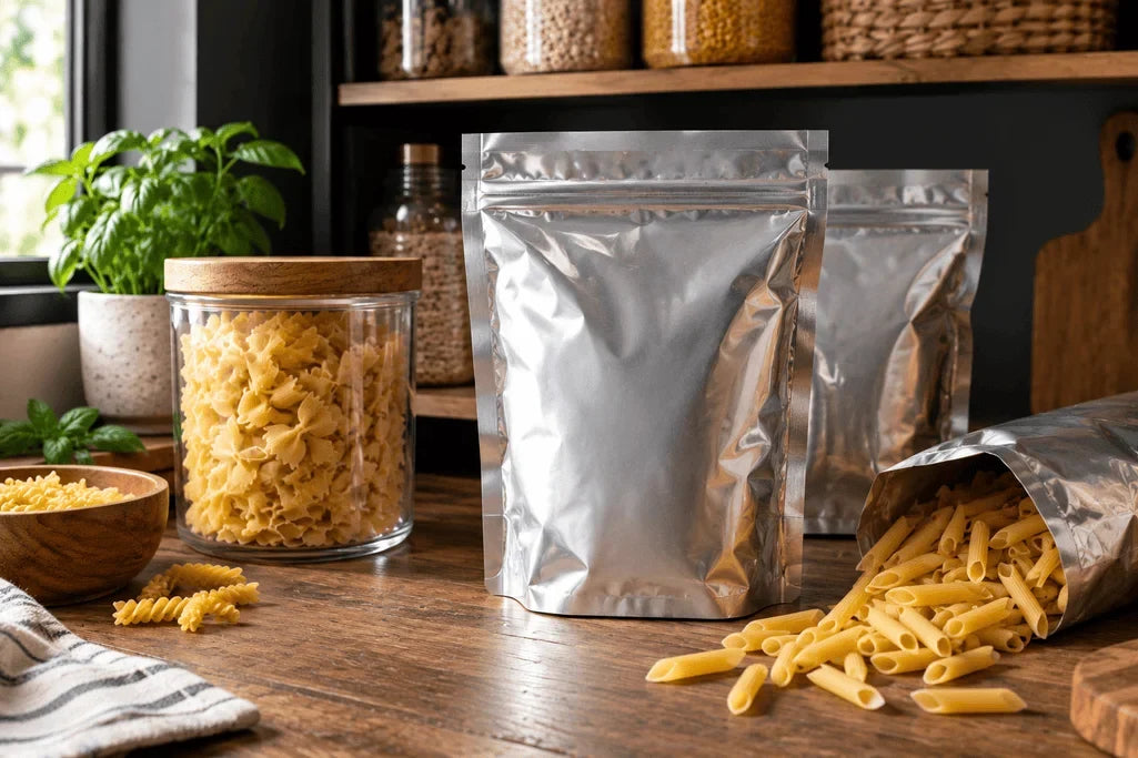 How to Store Pasta in Mylar Bags for More Than Decades