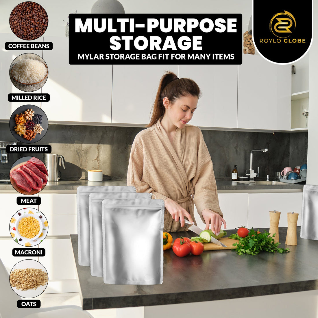 How to Choose the Best Mylar Bags for Food Storage