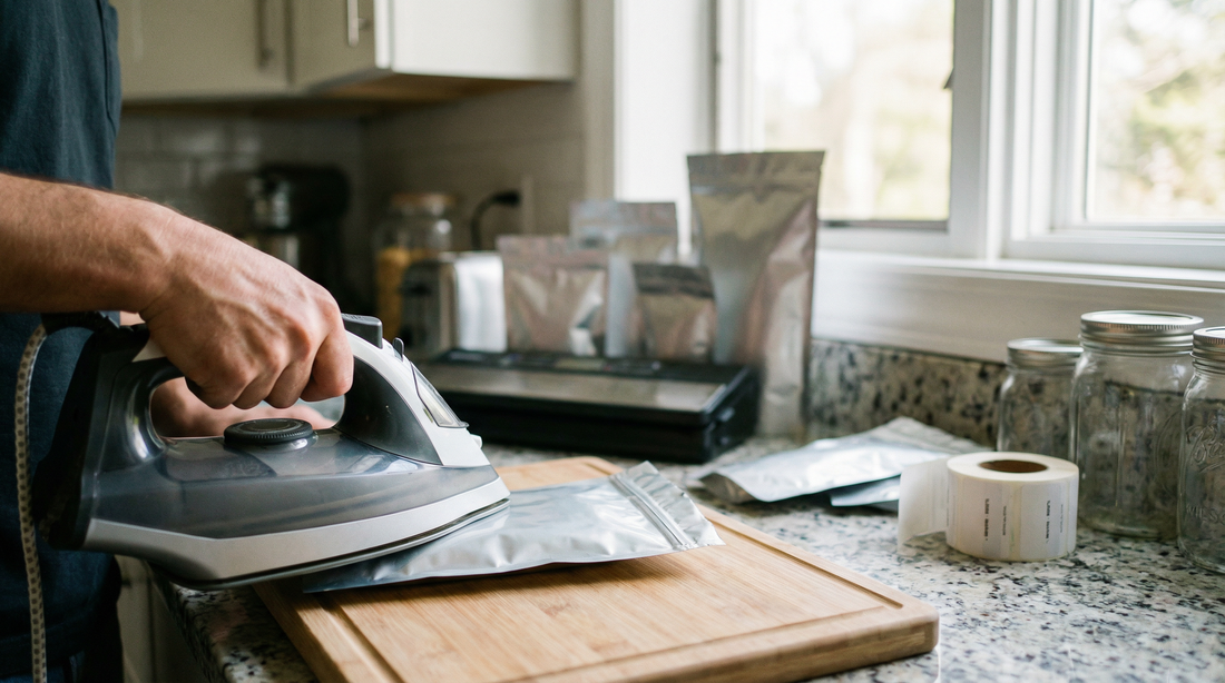 How to Vacuum Seal a Mylar Bag for Long-Term Storage